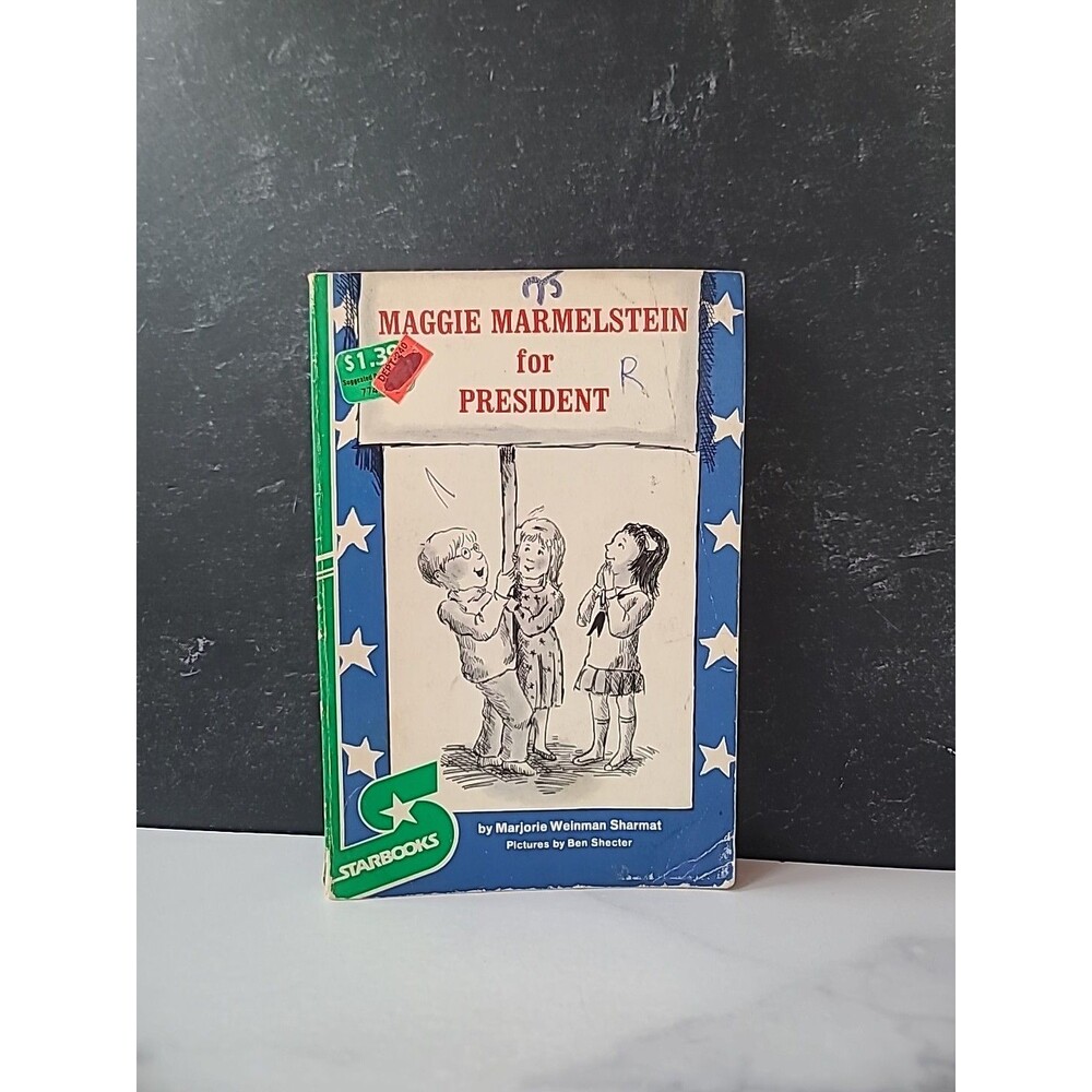 Maggie Marmelstein For President By Marjorie Weinman Sharmat Paperback